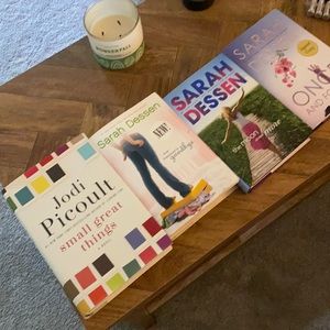 Sarah Dessen and Jodi picoult books -one signed copy